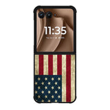 American Flag Motorola Moto RAZR Plus 2025 Case OV0211