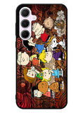 Peanuts In Background Wood Art Samsung Galaxy A35 5G Case