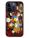 Peanuts In Background Wood Art iPhone 14 Pro Case