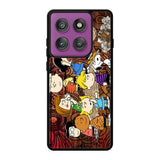 Peanuts In Background Wood Art Motorola Moto Edge 60 Pro Case