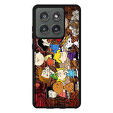 Peanuts In Background Wood Art Motorola Moto Edge 2025 Case