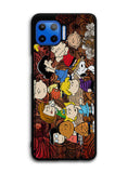 Peanuts In Background Wood Art Motorola Moto One 5G Case , Moto One 5G UW Case , Moto G 5G Plus Case