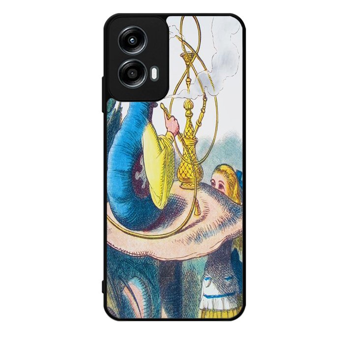 Alice In Wonderland Hookah Caterpillar Motorola Moto G Play 2024 Case OV0229