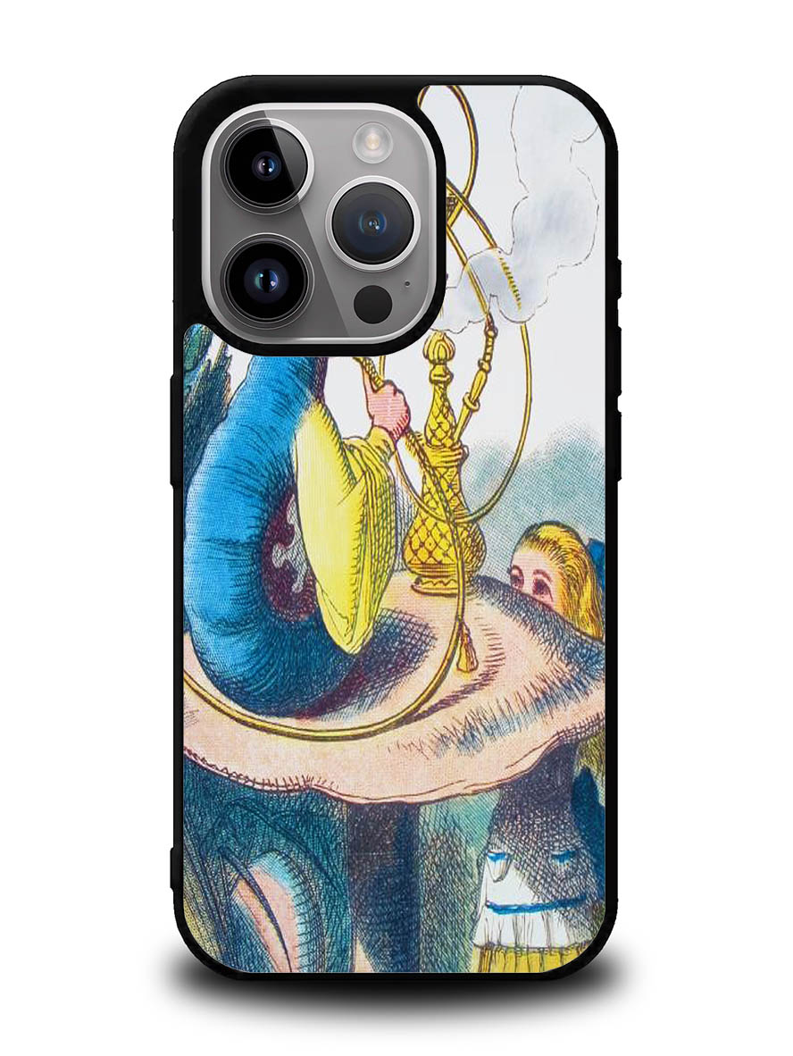 Alice In Wonderland Hookah Caterpillar iPhone 16 Pro Case OV0229