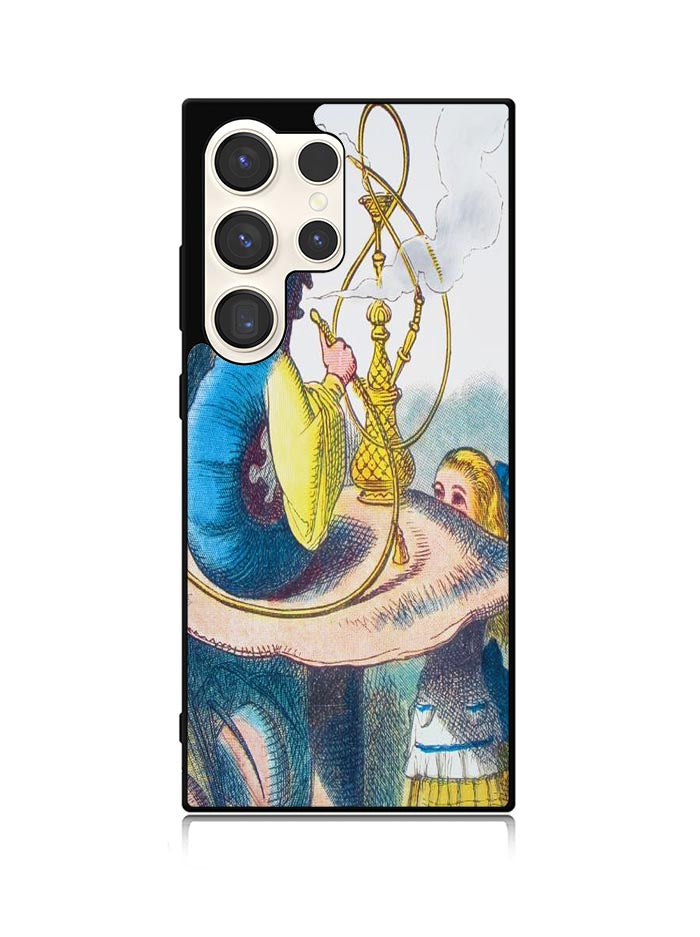 Alice In Wonderland Hookah Caterpillar Samsung Galaxy S25 Ultra 5G Case QC0229
