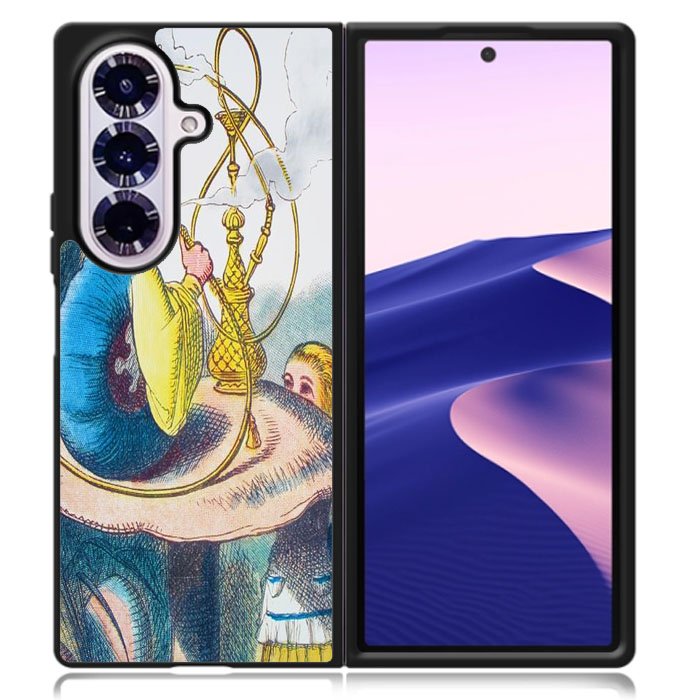 Alice In Wonderland Hookah Caterpillar Samsung Galaxy Z Fold 7 Case OV0229
