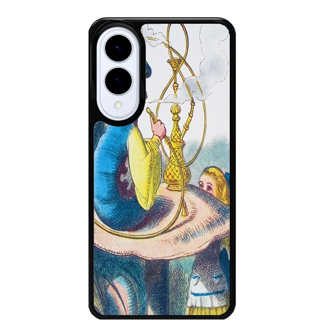 Alice In Wonderland Hookah Caterpillar Samsung Galaxy S25 Edge 5G Case OV0229