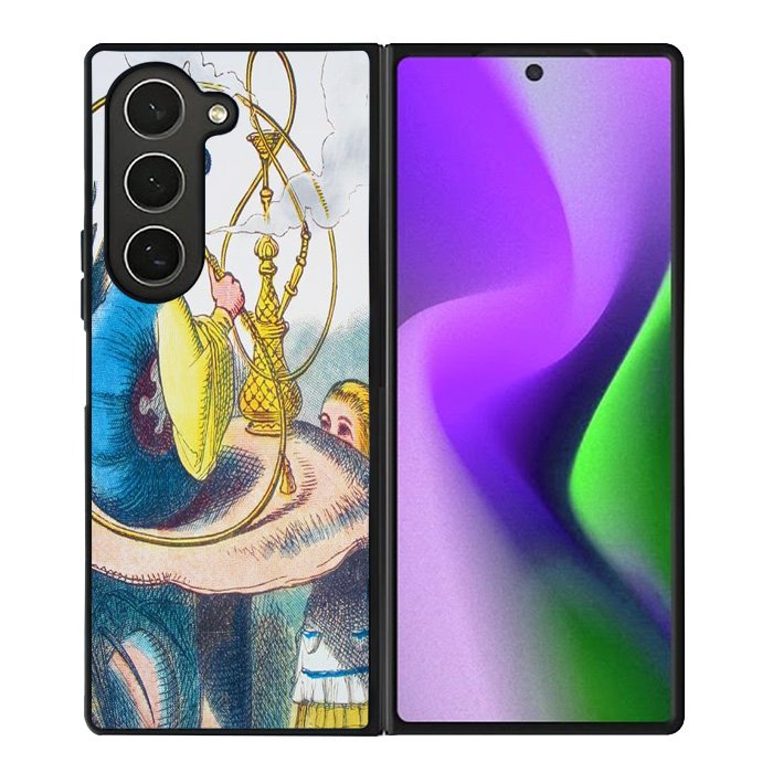 Alice In Wonderland Hookah Caterpillar Samsung Galaxy Z Fold 6 5G 2024 Case OV0229
