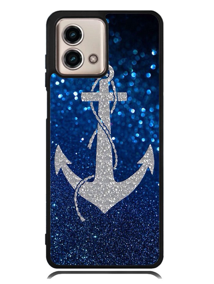 Blue Glitters Anchor Motorola Moto G Stylus 5G 2023 Case OV0234