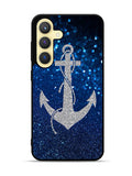 Blue Glitters Anchor Samsung Galaxy S25 Plus 5G , Samsung Galaxy S25+ 5G Case OV0234