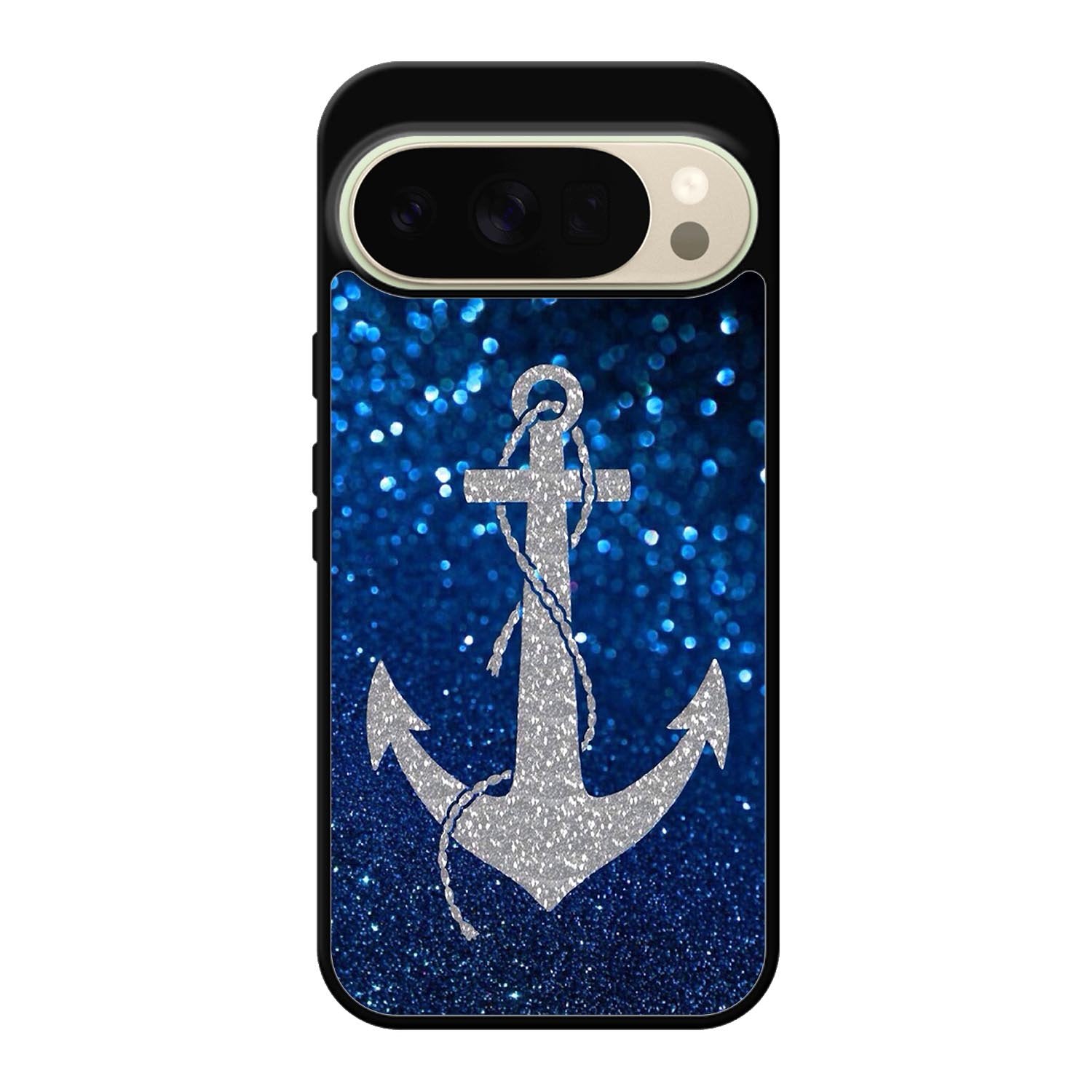 Blue Glitters Anchor Google Pixel 10 Pro Case OV0234