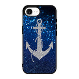 Blue Glitters Anchor iPhone 17e Case OV0234