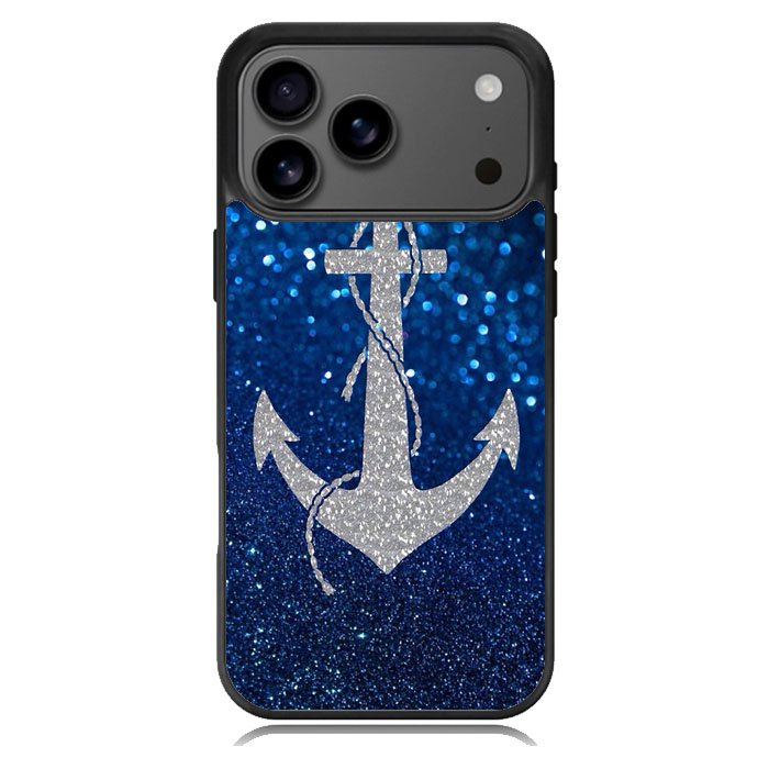 Blue Glitters Anchor Samsung Galaxy S26 Case OV0234