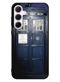 Dark Blue Tardis Doctor Who Toy Samsung Galaxy A35 5G Case