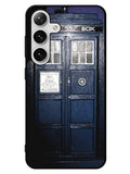 Dark Blue Tardis Doctor Who Toy Samsung Galaxy S24 5G Case