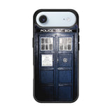 Dark Blue Tardis Doctor Who Toy iPhone Air Case