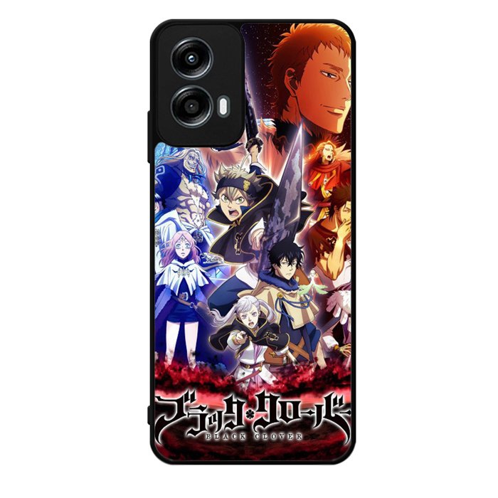 Black Clover Anime Motorola Moto G Play 2024 Case OV0239