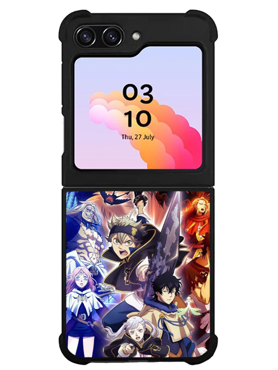 Black Clover Anime Samsung Galaxy Z Flip 5 5G 2023 Case OV0239