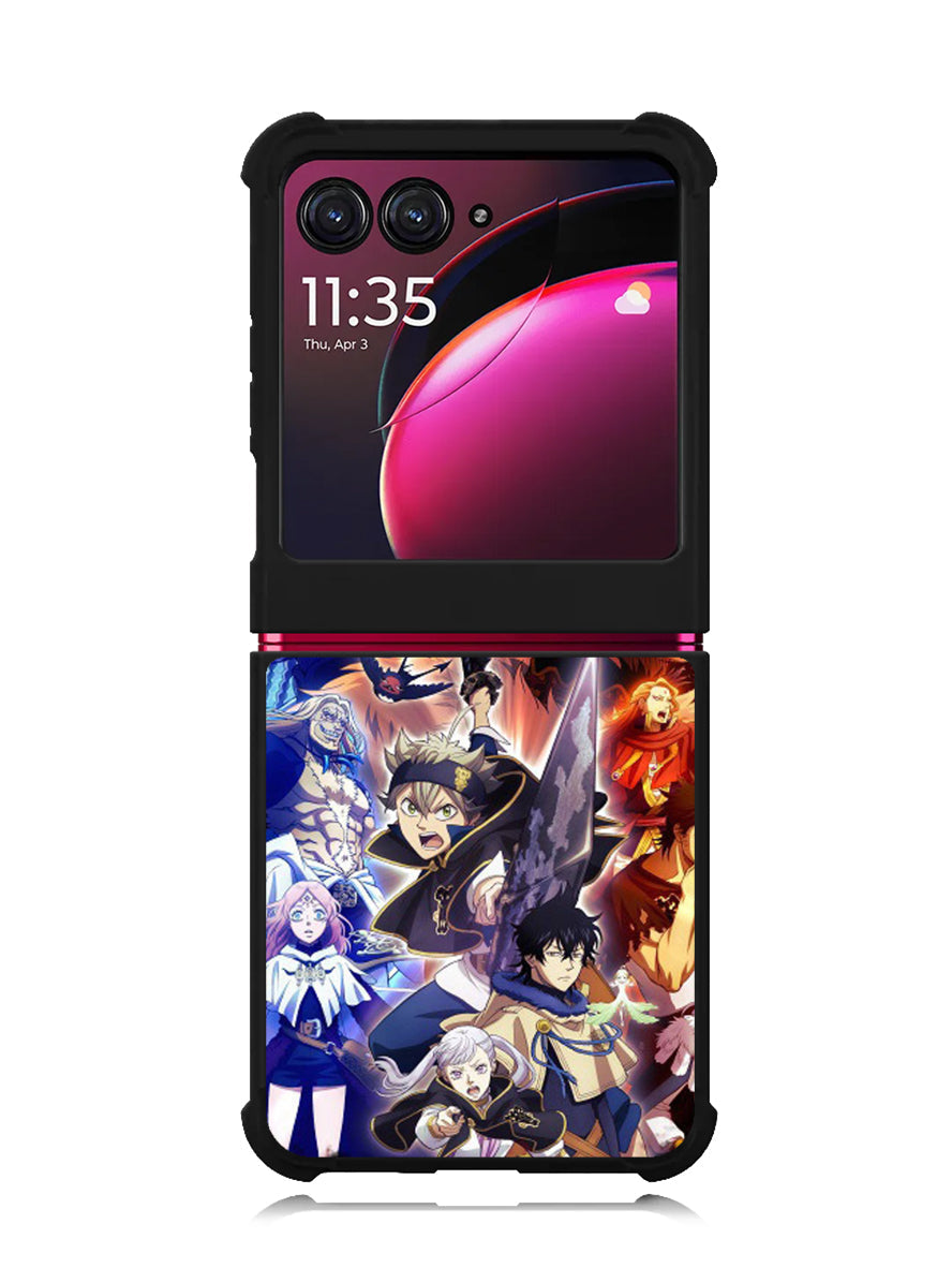 Black Clover Anime Motorola Moto Razr Plus 2023 , Moto Razr+ 2023 Case OV0239