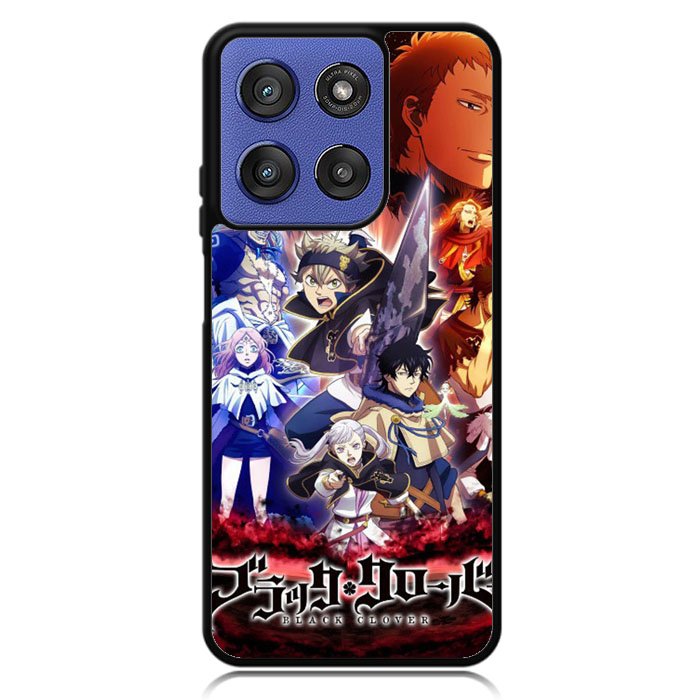 Black Clover Anime Motorola Moto G Stylus 5G 2025 Case OV0239