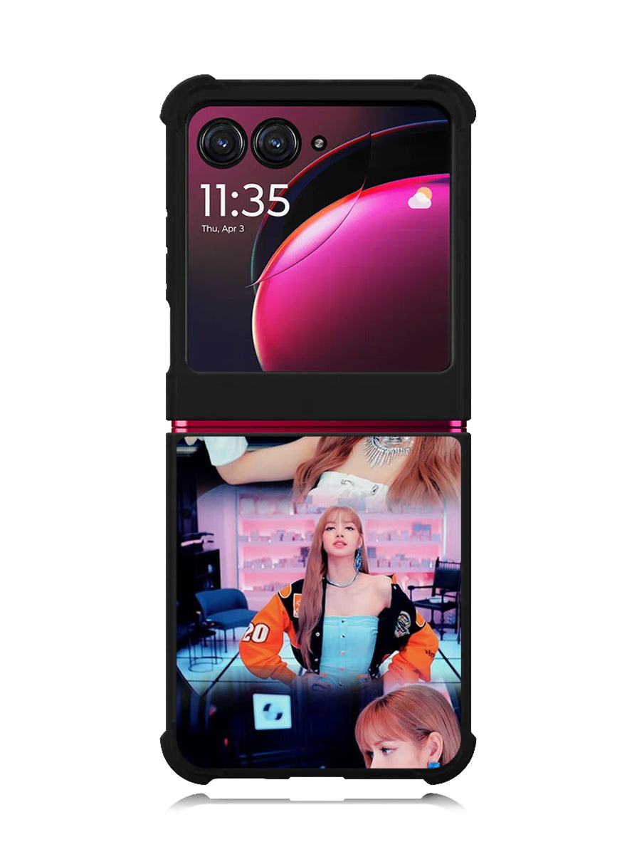 Lisa Blackpink Sexy Motorola Moto Razr Plus 2023 , Moto Razr+ 2023 Case OV0240