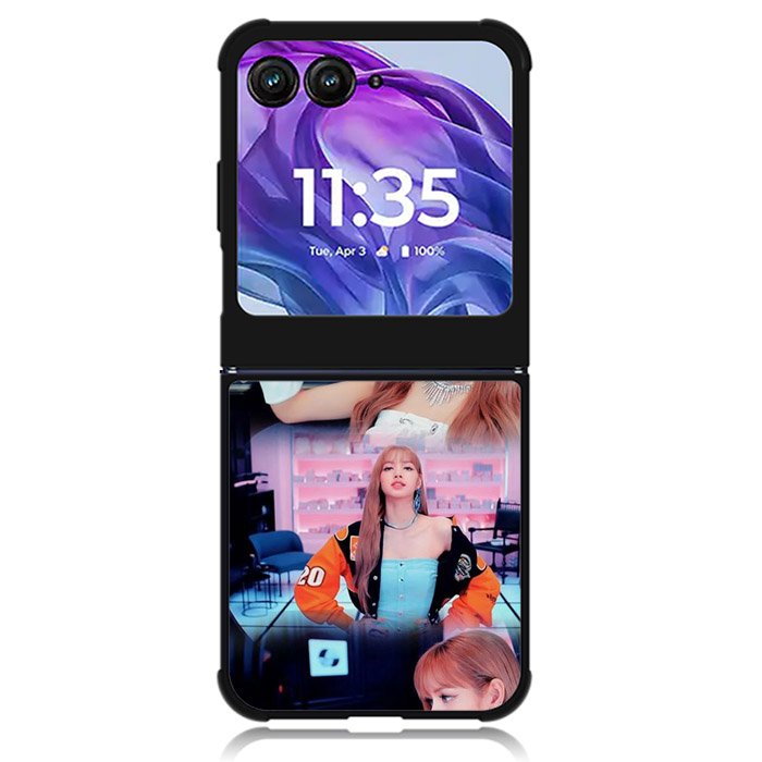 Lisa Blackpink Sexy Motorola Moto Razr Plus 2024 , Moto Razr+ 2024 Case OV0240