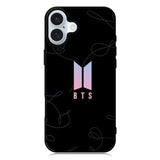 BTS Logo TEAR COMEBACK iPhone 16 Case QC0241