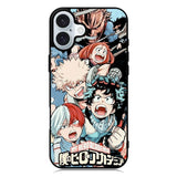 My Hero Academia Boku no Hero iPhone 16 Case QC0243
