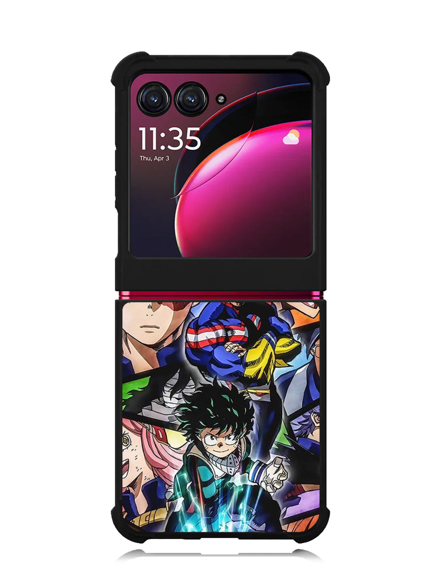My Hero Academia Anime Poster Motorola Moto Razr Plus 2023 , Moto Razr+ 2023 Case OV0244