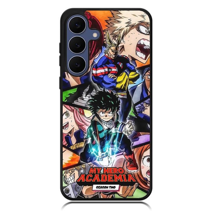 My Hero Academia Anime Poster Samsung Galaxy S25 FE Case OV0244