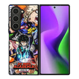 My Hero Academia Anime Poster Samsung Galaxy Z Fold 6 5G 2024 Case OV0244