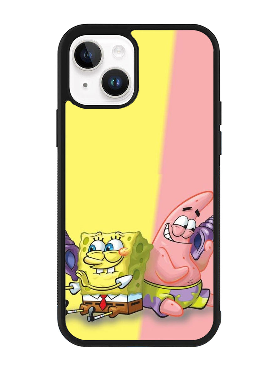Spongebob and Patric iPhone 14 Case QC0246