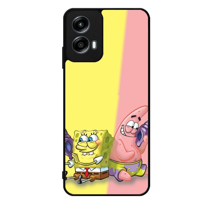 Spongebob and Patric Motorola Moto G Play 2024 Case OV0246