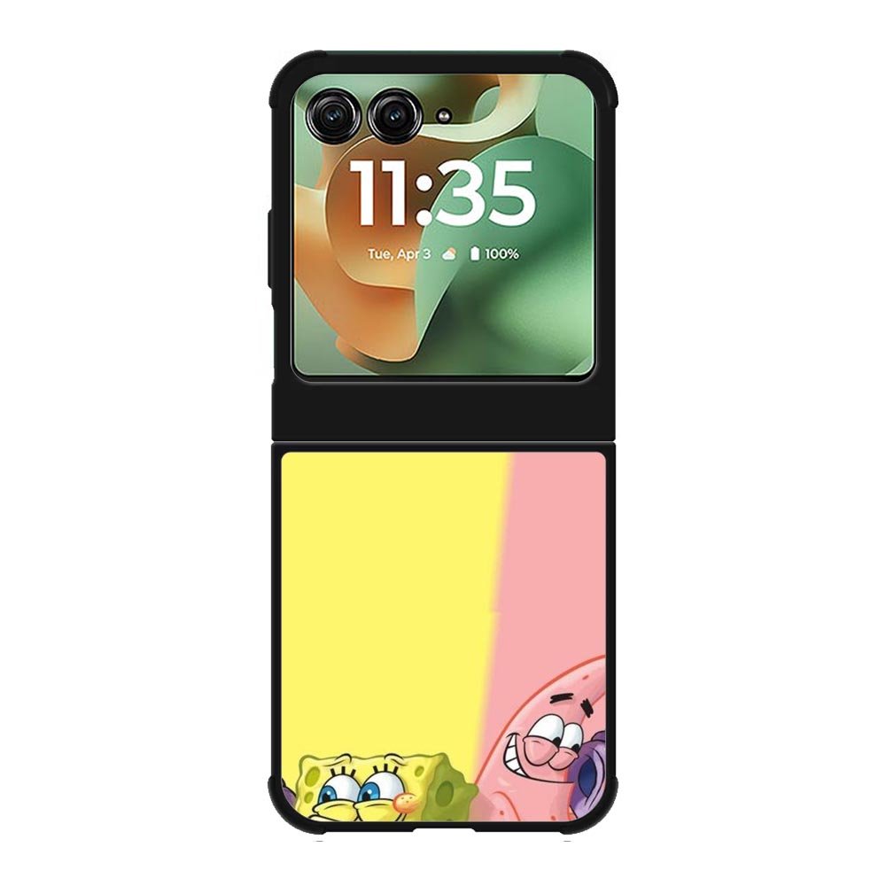 Spongebob and Patric Motorola Moto RAZR 2025 Case OV0246