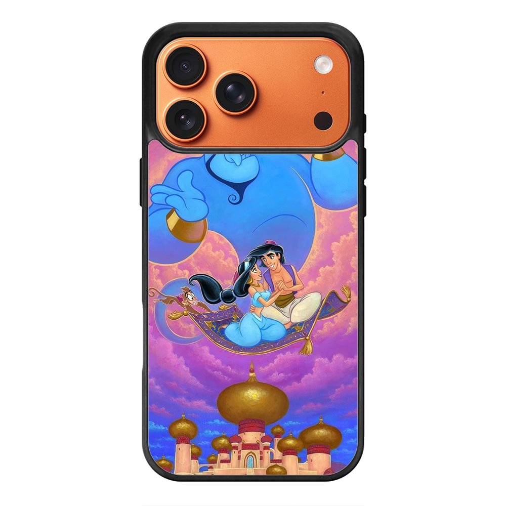Aladdin and Jasmine iPhone 17 Pro Case QC0250