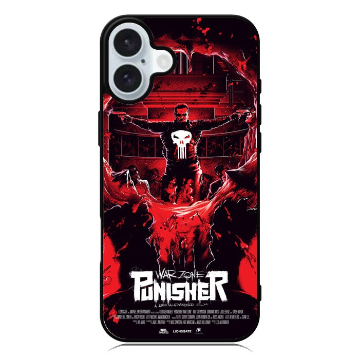Warzone Punisher iPhone 16 Case QC0254