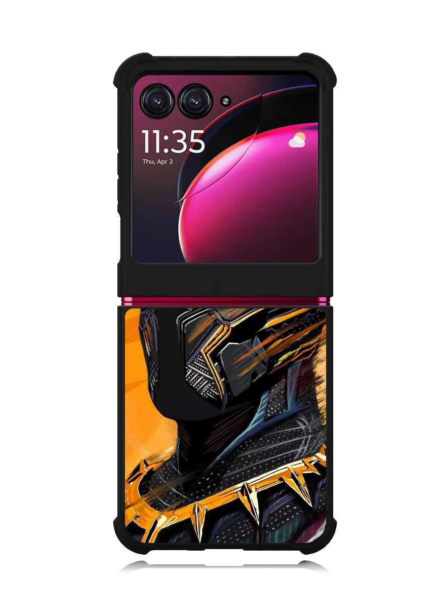 Black Panther Motorola Moto Razr Plus 2023 , Moto Razr+ 2023 Case OV0256