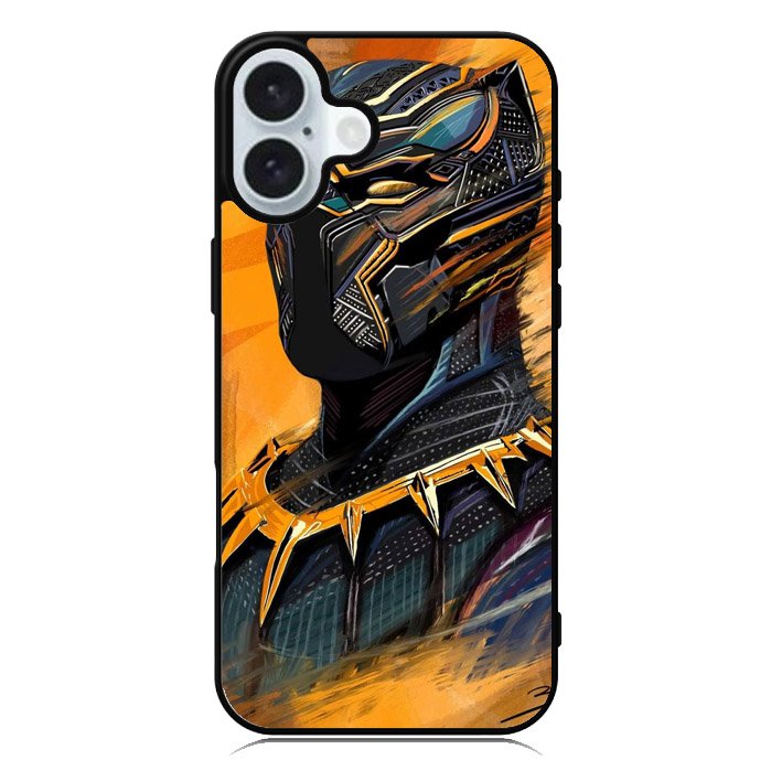 Black Panther iPhone 16 Plus Case QC0256