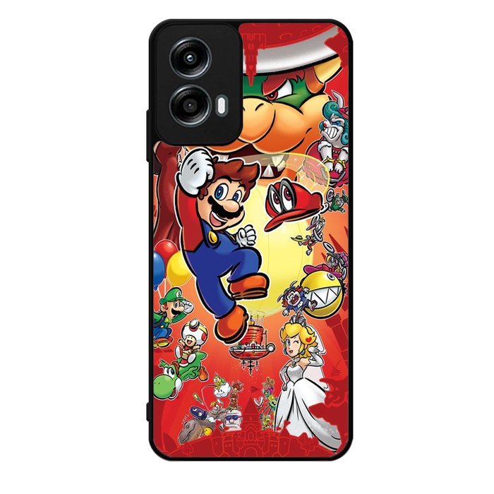 Super Mario Odyssey Motorola Moto G Play 2024 Case OV0258