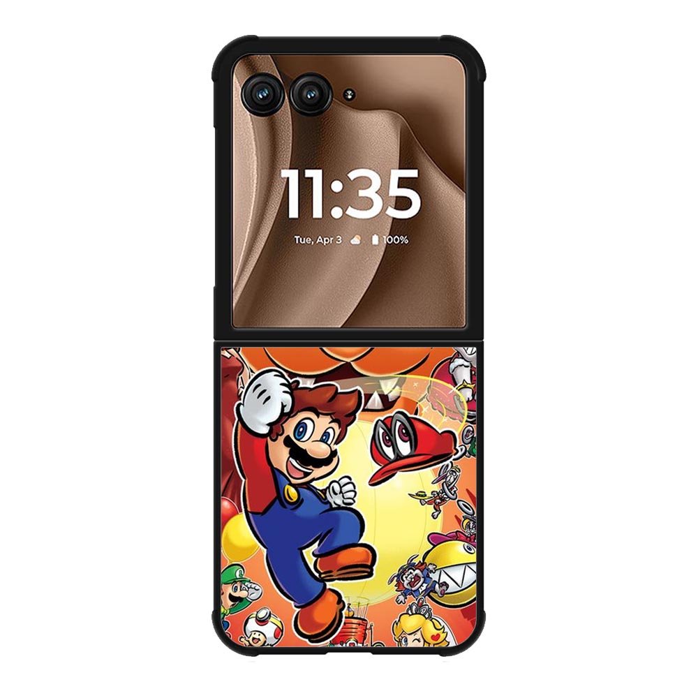 Super Mario Odyssey Motorola Moto RAZR Plus 2025 Case OV0258