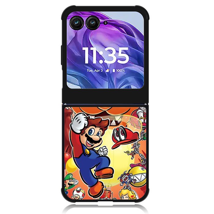Super Mario Odyssey Motorola Moto Razr Plus 2024 , Moto Razr+ 2024 Case OV0258