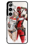 Harley Quinn Deadpool 1st Samsung Galaxy S24 5G Case