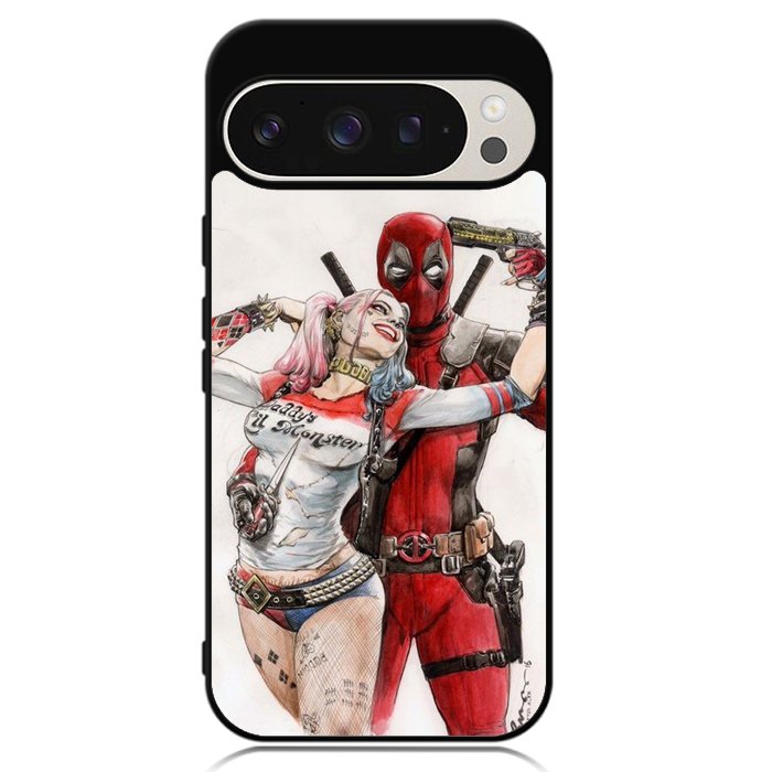 Harley Quinn Deadpool 1st Google Pixel 9 | Pixel 9 Pro Case