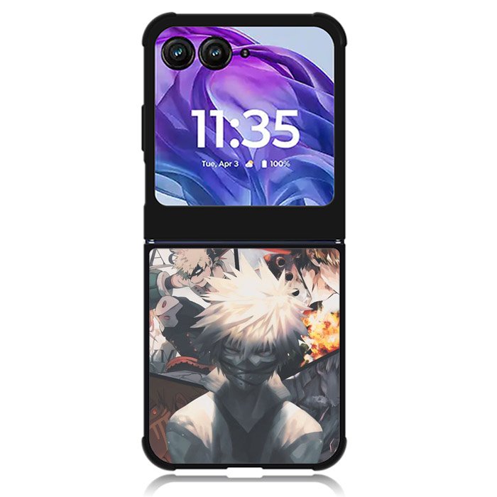 Katsuki Bakugo BNHA Motorola Moto Razr Plus 2024 , Moto Razr+ 2024 Case OV0264