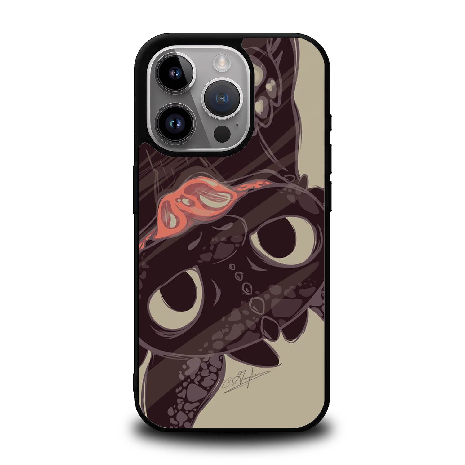 Toothless How To Train Your Dragon iPhone 15 Pro Case OV0276
