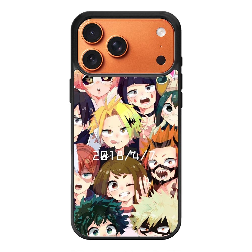 My hero academia iPhone 17 Pro Max Case QC0279
