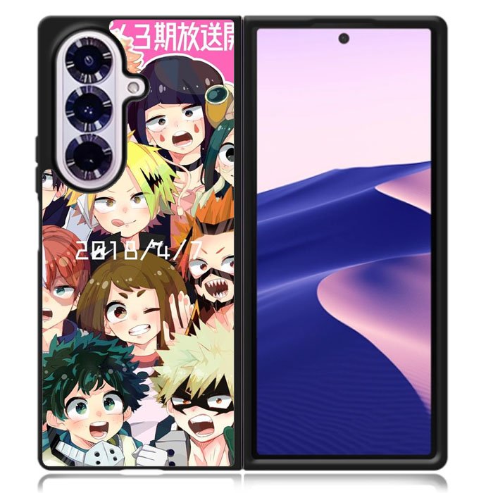 My hero academia Samsung Galaxy Z Fold 7 Case OV0279