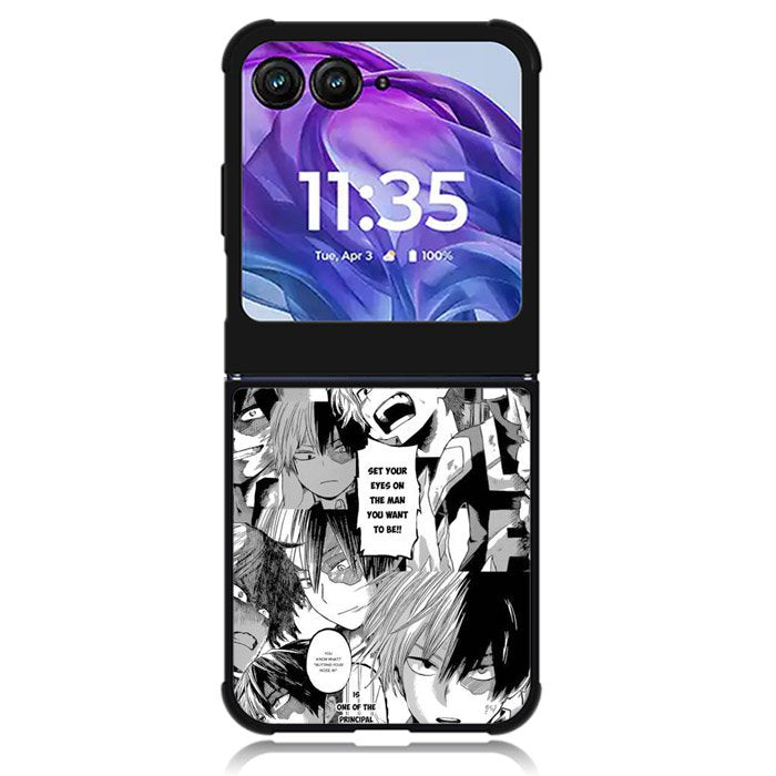Boku no Hero Academia Todoroki Shouto Motorola Moto Razr Plus 2024 , Moto Razr+ 2024 Case OV0280