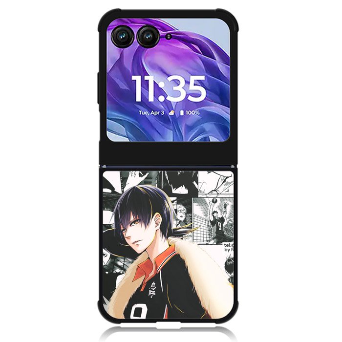Tobio Kageyama Haikyuu Motorola Moto Razr Plus 2024 , Moto Razr+ 2024 Case OV0285