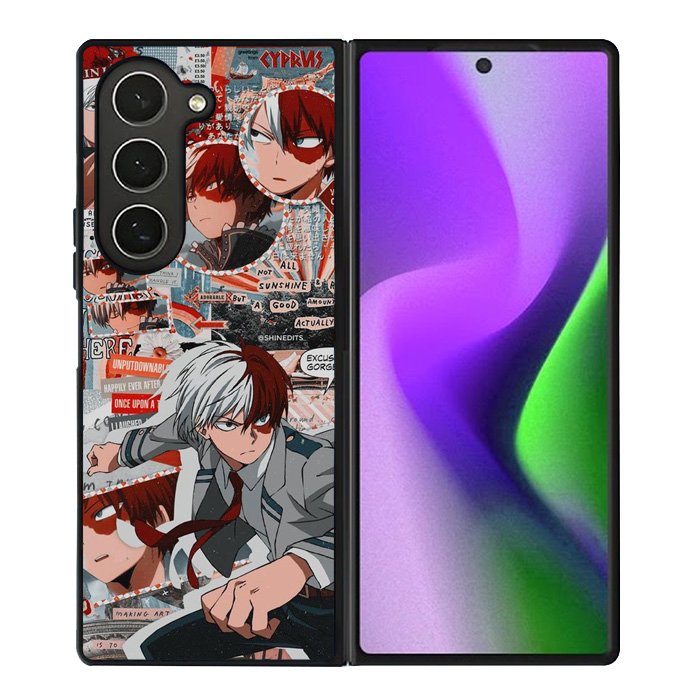 Todoroki Shouto 1st Samsung Galaxy Z Fold 6 Case